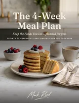 The 4-Week Meal Plan, cover.